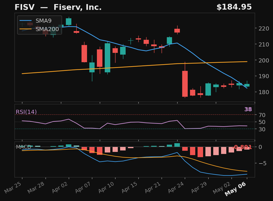 FISV chart