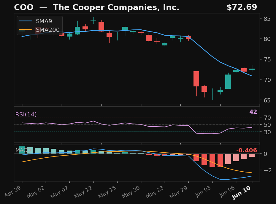 COO chart