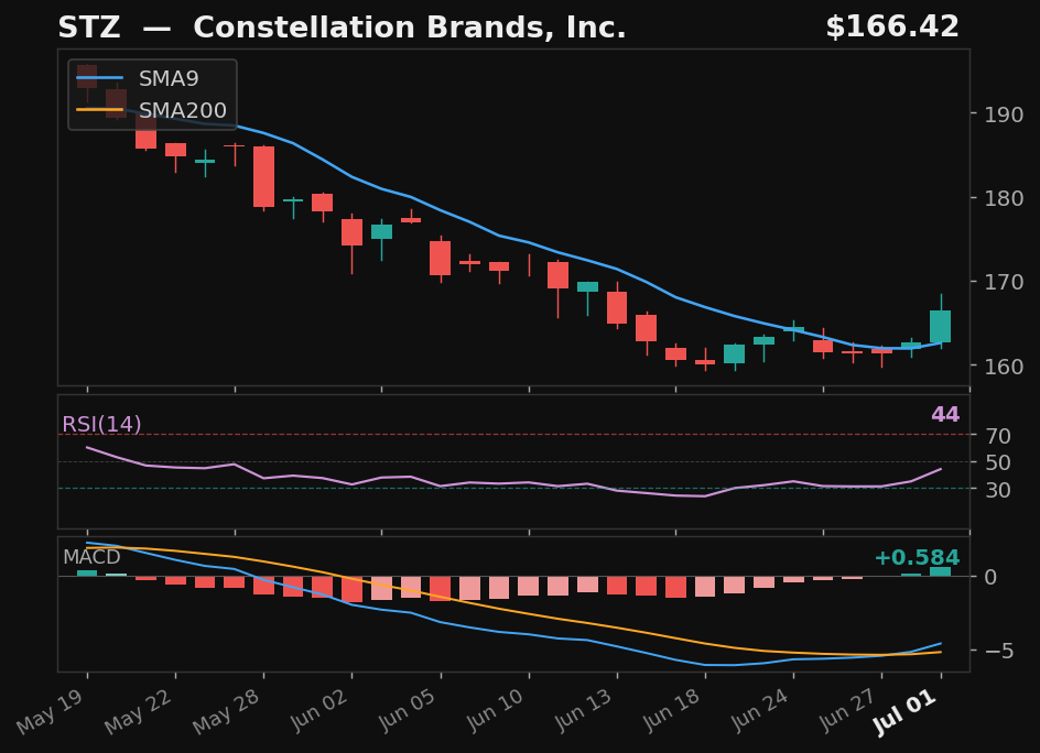 STZ chart