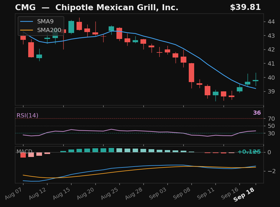 CMG chart