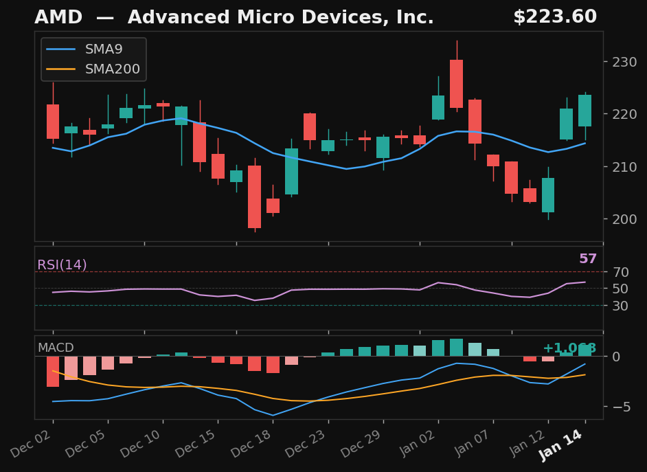 AMD chart