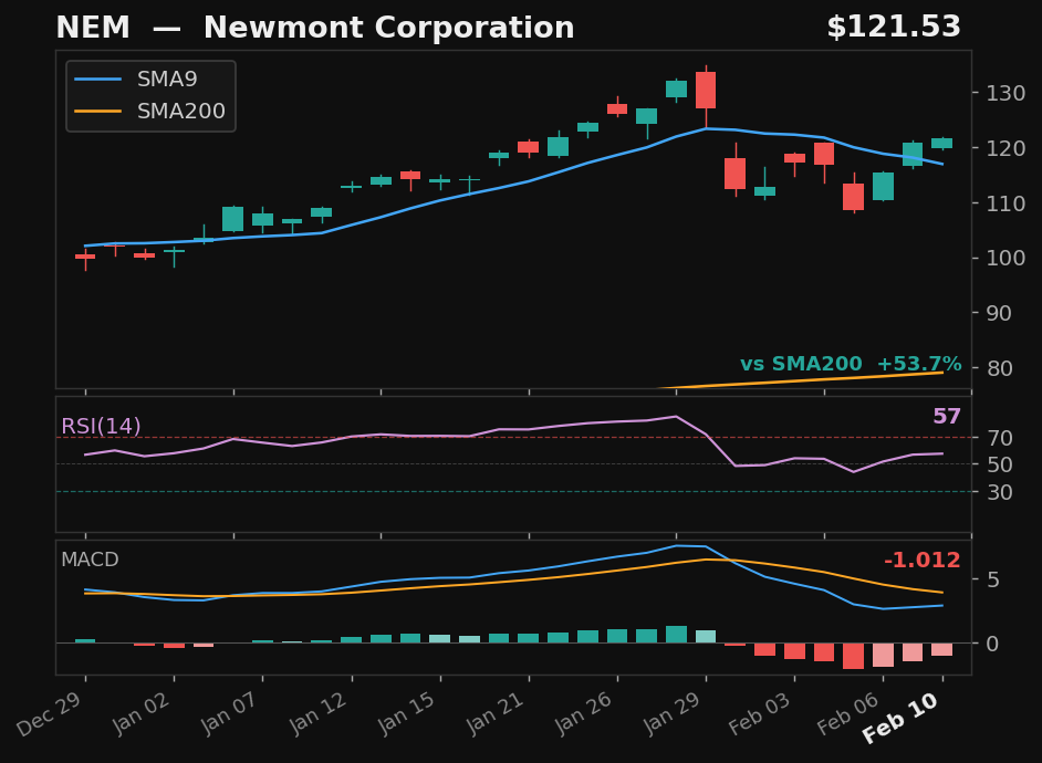 NEM chart