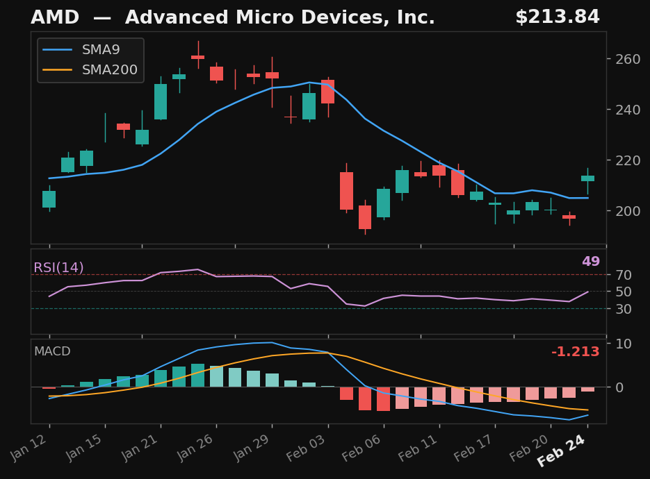 AMD chart