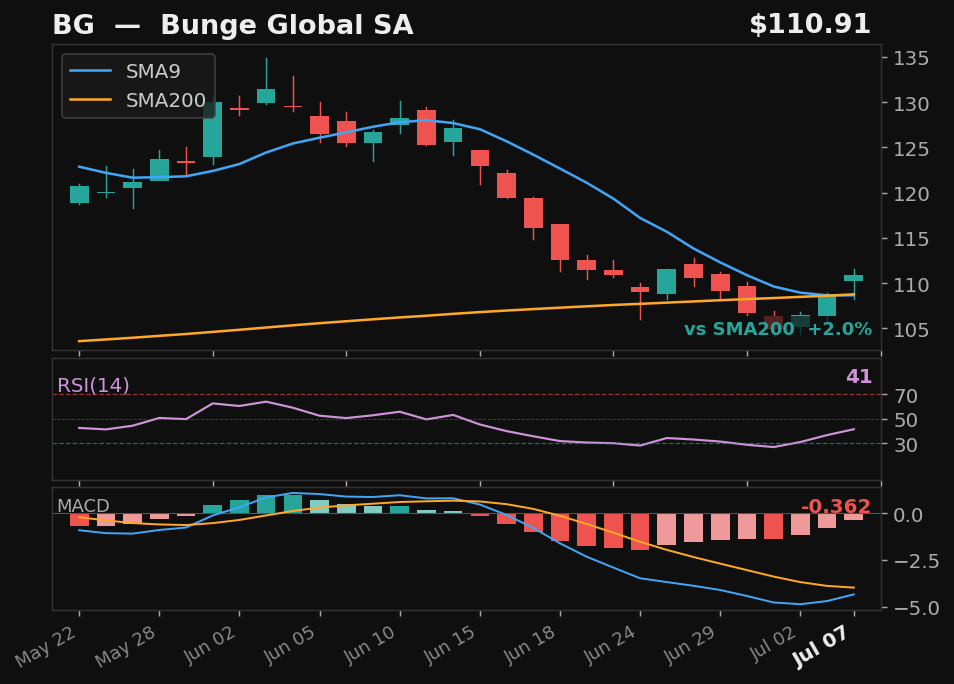 BG chart