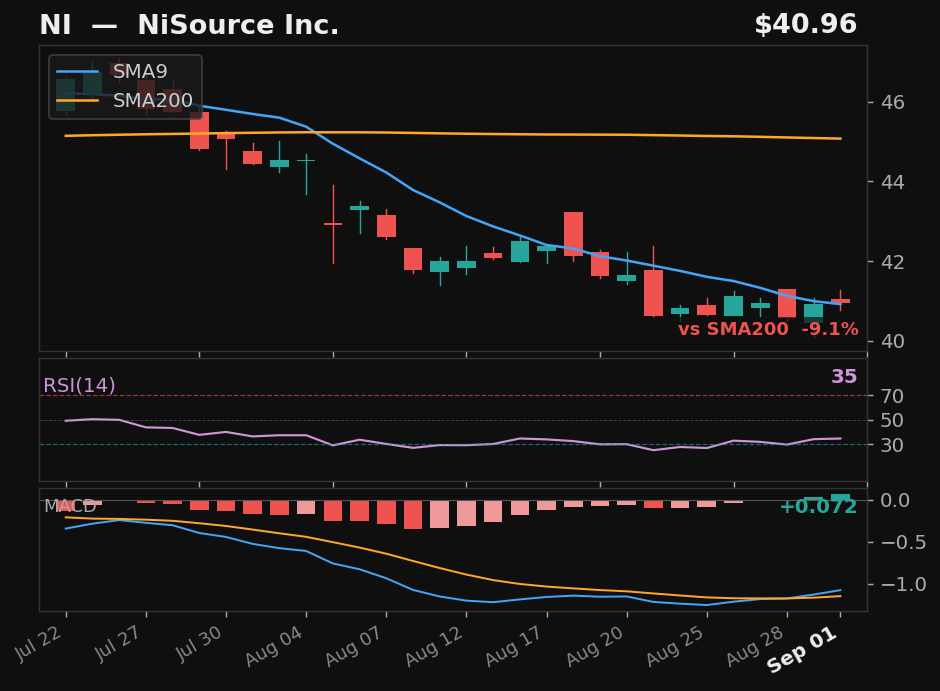 NI chart