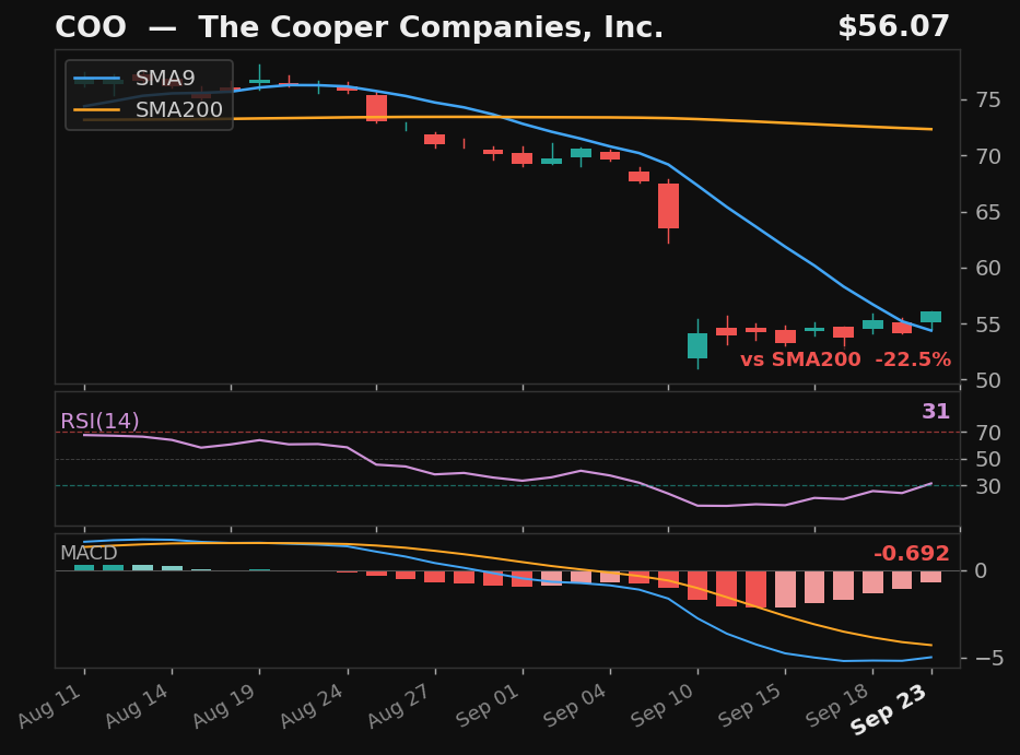 COO chart