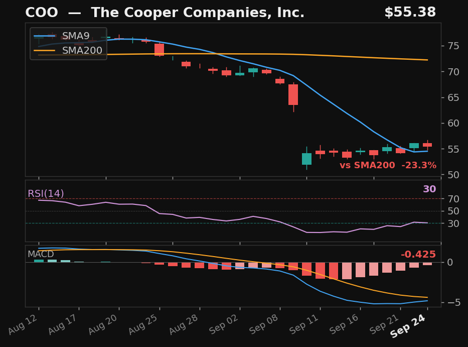COO chart